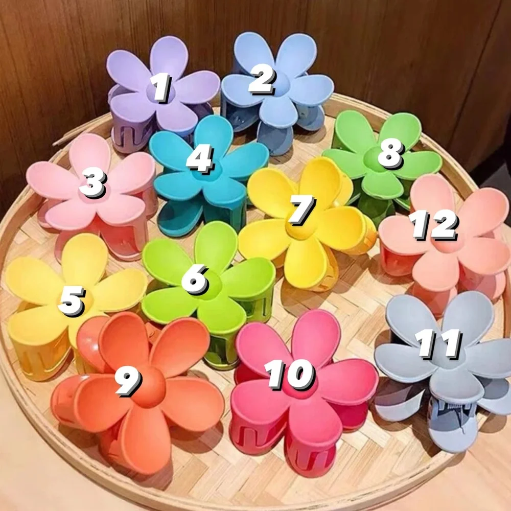 Floral Hair Clips